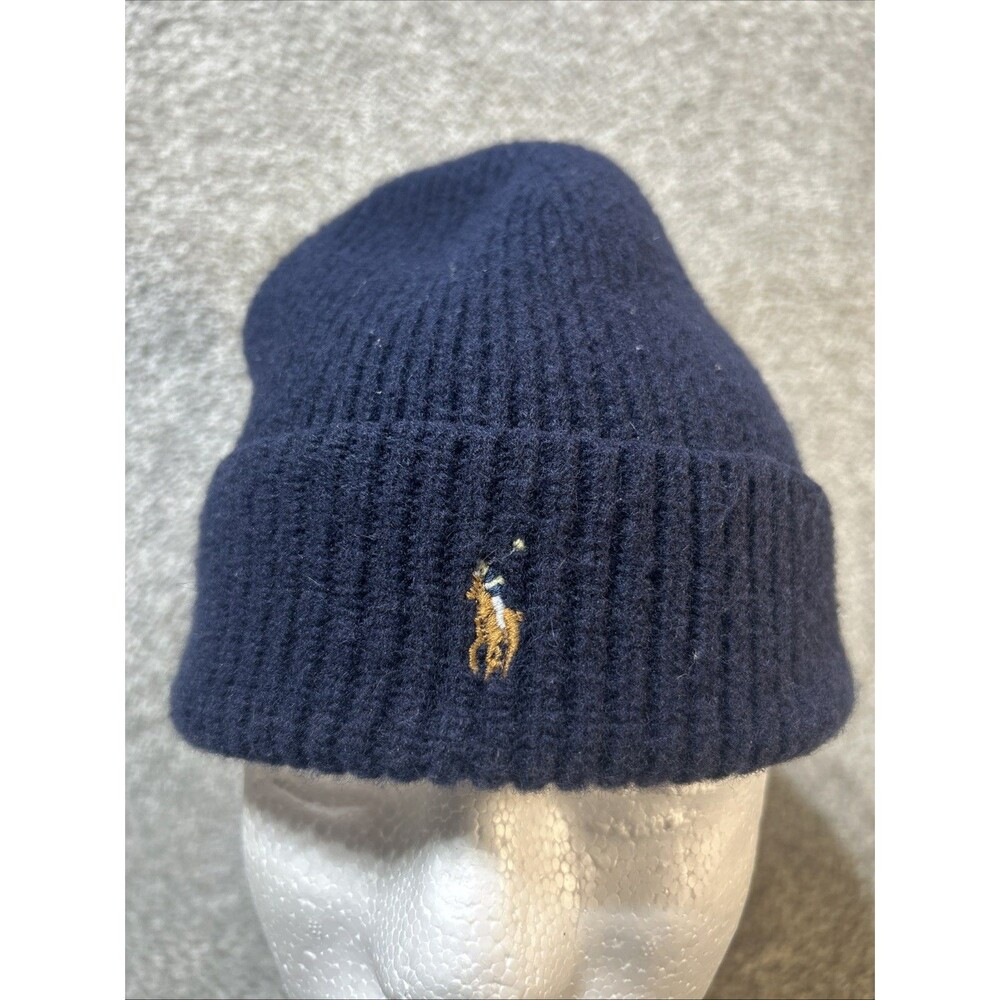 Polo Ralph Lauren Wool Beanie Men’s Navy Blue